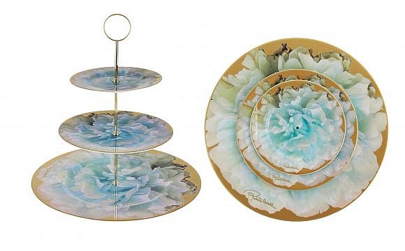 Roberto Cavalli Eden Alzata 3 Tier Riser