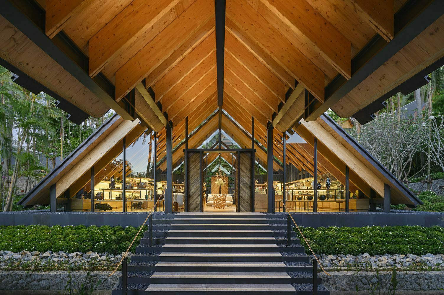 Amanpuri, Retail Pavilion by Kengo Kuma