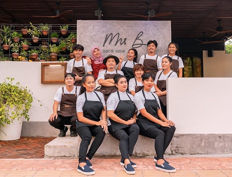 Mrs B Bar & Table เรสเตอรองต์แอนด์บาร์น้องใหม่ที่ไม่ใหม่ประจำภูเก็ต